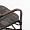 Мирамар плетеный темно-коричневый, ножки темно-коричневые под бамбук для кафе, ресторана, дома, кухн 2152733