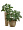 Кашпо TREEZ Effectory Wow Конус-Чаша Песчаная дюна в-46 см, д-49 см 2880303