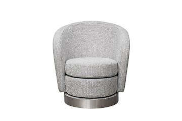 Кресло Napoli вращающееся, рогожка св.серый Santo1400-SVSER 