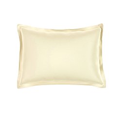 Pillow Case Premium Cotton Sateen Cream 3/4