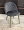 Париж темно-серый бархат с прострочкой ромб (снаружи и внутри) ножки под золото для кафе, ресторана, 2080194