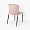 Орли пыльно-розовый бархат ножки черные для кафе, ресторана, дома, кухни 2165650