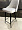 Стул Люцерн бежевый бархат, вертикальная прострочка, ножки черные для кафе, ресторана, дома, кухни 2139251