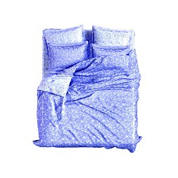 Set Lux Double Face Jacquard Modal Provance Violet