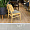 Сиэтл бежево-коричневая ткань ножки натуральное дерево для кафе, ресторана, дома, кухни 2191410