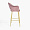 Стул Белладжио пыльно-розовый бархат ножки золото для кафе, ресторана, дома, кухни 2112070