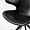 Крис вращающийся черная экокожа ножки черный металл для кафе, ресторана, дома, кухни 2140247