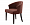 Кресло Elsie коричневое 1237430