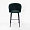Стул Белладжио Нью вращающийся темно-зеленый бархат ножки черные для кафе, ресторана, дома, кухни 2168362
