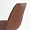Бормио светло-коричневая экокожа + ножки черные для кафе, ресторана, дома, кухни 2207057