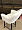 Стул Белладжио белый экомех ножки черные для кафе, ресторана, дома, кухни 1926288
