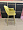Стул Белладжио горчичный бархат ножки золото для кафе, ресторана, дома, кухни 1492850