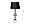 Лампа настольная плафон черный Д38,В76 22-87454 1894682