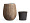 Кашпо TREEZ Effectory Wood Округлая чаша Светлый дуб в-39 см, д-32 см 2879951