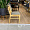 Сиэтл бежево-коричневая ткань ножки натуральное дерево для кафе, ресторана, дома, кухни 2191409