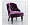 Кресло Шоффез Темно-фиолетовое 1228456