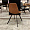 Бормио светло-коричневая экокожа + ножки черные для кафе, ресторана, дома, кухни 2207061
