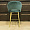 Стул Белладжио зеленая ткань ножки золото для кафе, ресторана, дома, кухни 2201304