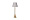 Лампа настольная плафон серый Д20 В55 22-87898 1735397