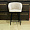 Стул Гарда бежевый экомех ножки черные для кафе, ресторана, дома, кухни 2210288