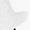 Авиано вращающийся белый экомех ножки черные для кафе, ресторана, дома, кухни 2089045