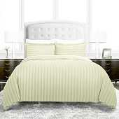 Товар Set Lenjerie ALFABED Premium Woven Cotton Sateen Stripe Cream добавлен в корзину