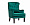 Кресло Hector зеленое (с подушкой) 1237356