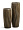 Кашпо TREEZ Effectory Metal Высокий конус Design Wave Чернёная бронза в-75 см, д-34 см 2879622
