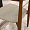 Фарум бежево-коричневая ткань ножки орех для кафе, ресторана, дома, кухни 2190340