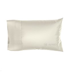 Pillow Case DeLuxe Percale Cotton Cream Hotel 4/0