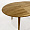 Cтол раздвижной Стокгольм круглый 110-140 см массив дуба тон натуральный для кафе, ресторана, дома,  2129462