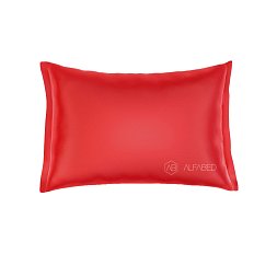 Pillow Case Royal Cotton Sateen Noble Red 3/2
