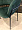 Пиза темно-зеленый бархат ножки черные матовые для кафе, ресторана, дома, кухни 1927259