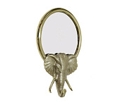 В корзине Зеркало декоративное "Голова слона" цвет золото 36*60см 94PR-21778