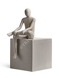 Скульптура Treez Philosopher's Stone Уверенность Белый песок дл-35, ш-25,5, в-53см 1/1