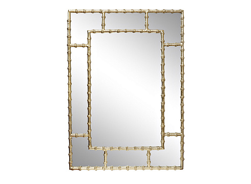 Зеркало настенное "Бамбук" цвет золото ,9см 94PR-22351