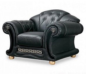 Кресло Versace черное