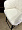 Стул Гарда белый экомех ножки черные для кафе, ресторана, дома, кухни 1927321