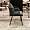 Ибица плетеный серый ножки металл серые подушка серая для кафе, ресторана, дома, кухни 2237001