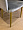 Белладжио серый бархат ножки золото для кафе, ресторана, дома, кухни 2190112