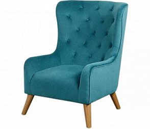 Кресло Burnley голубое