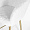 Стул Гарда белый экомех ножки золото для кафе, ресторана, дома, кухни 1927192