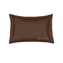 Pillow Case Royal Cotton Sateen Cognac 3/2