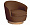 Кресло Jasper коричневое 1228408