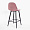 Стул Копенгаген пыльно-розовый бархат ножки черные для кафе, ресторана, дома, кухни 1946133