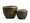 Кашпо TREEZ Effectory Metal Чаша Design Чернёная бронза в-33, д-40 см 2879645