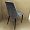Люцерн серый бархат вертикальная прострочка ножки черные для кафе, ресторана, дома, кухни 2110772