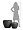 Кашпо TREEZ Effectory Quartz Чаша Design Чёрный кварц в-33 см, д-40 см 2880553