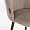 Стул Париж бежево-серая ткань с вертикальной прострочкой ножки орех для кафе, ресторана, дома, кухни 2096859