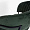 Пиза темно-зеленый бархат ножки черные матовые для кафе, ресторана, дома, кухни 1913149